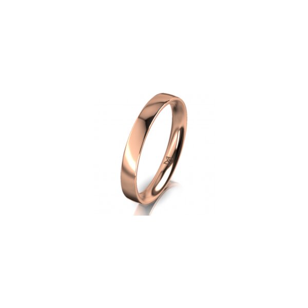 Ring 14 Karat Rotgold 3.0 mm poliert