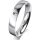 Ring 18 Karat Weissgold 4.0 mm poliert 1 Brillant G vs 0,025ct