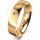Ring 18 Karat Gelbgold 5.0 mm poliert 1 Brillant G vs 0,025ct