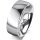 Ring 18 Karat Weissgold 7.0 mm poliert