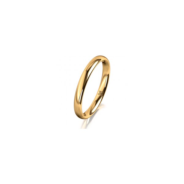 Ring 14 Karat Gelbgold 2.5 mm poliert