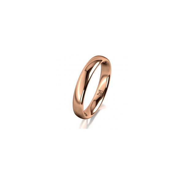 Ring 14 Karat Rotgold 3.5 mm poliert