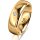 Ring 18 Karat Gelbgold 6.0 mm poliert 1 Brillant G vs 0,035ct