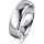 Ring 14 Karat Weissgold 6.0 mm poliert