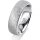 Ring 14 Karat Weissgold 6.0 mm kreismatt