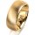 Ring 14 Karat Gelbgold 8.0 mm sandmatt