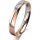 Ring 18 Karat Rotgold/950 Platin 3.5 mm poliert