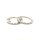 Ohrschmuck 18 Karat Weissgold Brillanten 0,08ct G vs