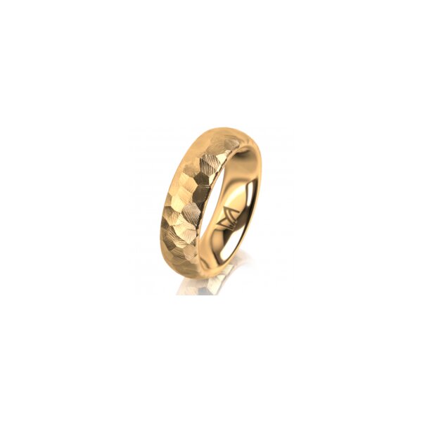 Ring 14 Karat Gelbgold 5.5 mm diamantmatt